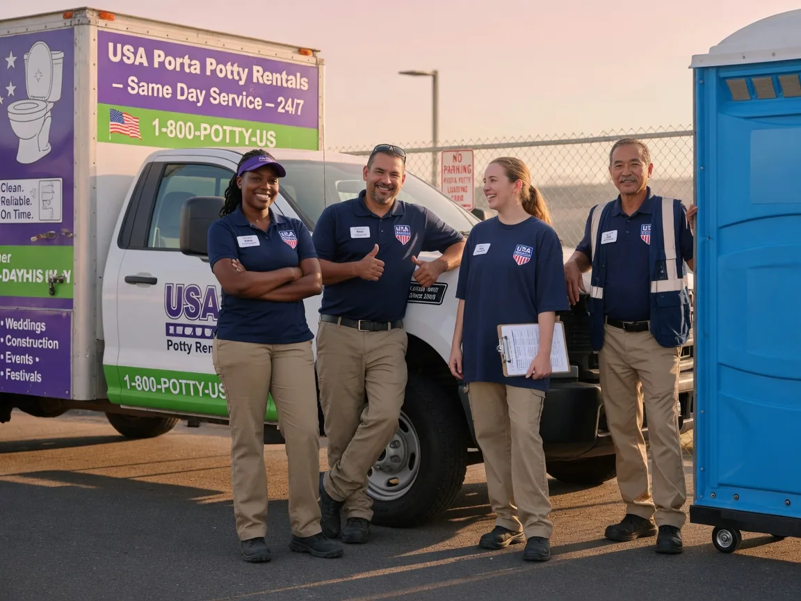 Porta Potty Rental company in Marysville, OH